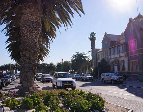 Byen i Swakopmund, Namibia africa tours
